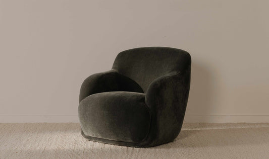 Stevie Lounge Chair Slate Blue
