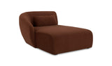 Amelia Left Arm Facing Chaise Chestnut