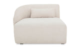 Amelia Left Arm Facing Chaise Warm White