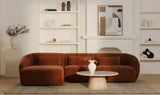 Amelia Right Arm Facing Chaise Chestnut
