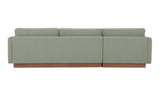 Vernon Left Sectional Sage