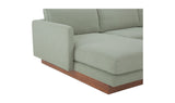 Vernon Left Sectional Sage