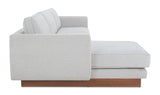 Vernon Left Sectional Grey