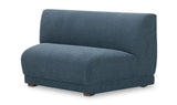 Fraser Wedge Slipper Chair Deep Blue