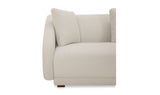 Fraser 3 Piece Modular Sectional with Slipper White