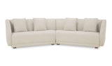 Fraser 2 Piece Modular Sofa White