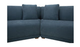 Fraser 2 Piece Modular Sofa Deep Blue