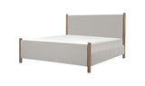 Warren Queen Bed Beige