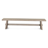 Piedmont 79" Bench in Matte Driftwood
