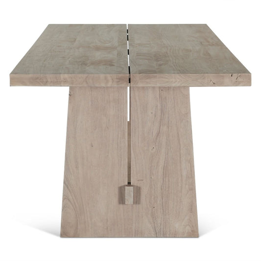 Piedmont 94" Dining Table in Matte Driftwood