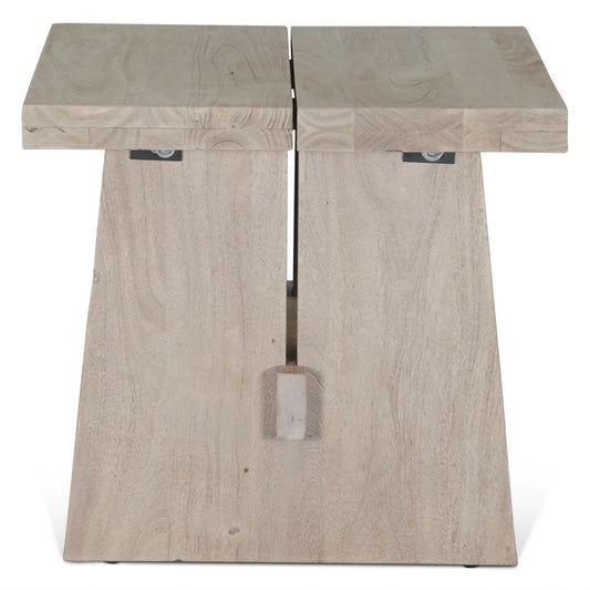 Piedmont 24" Side Table in Matte Driftwood
