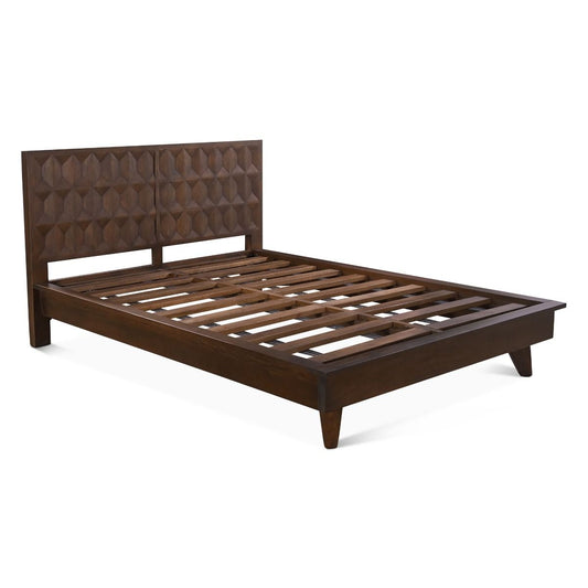 Palermo Queen Bed in Royal Brown
