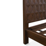 Palermo Queen Bed in Royal Brown