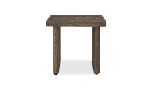 Monterey End Table Aged Brown