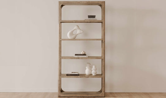 Abbott Bookshelf Brown