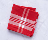 Red French Kitchen Towels