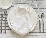 Hemstitch Napkins - Table Napkins - Cotton Cloth Napkins