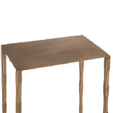Reno Nesting Side Tables in Acid Etched Detail, Set of 4