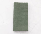 Forest Green Linen Napkins