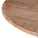 San Rafael 72" Round Dining Table in Antique Oak