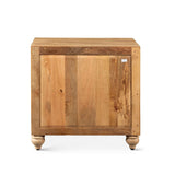 Taj 28" Three Drawer Nightstand in Whitewash