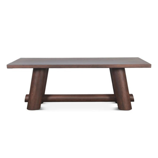 Timbers Barrel 94" Dining Table in Vinegar Acacia