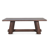 Timbers Barrel 94" Dining Table in Vinegar Acacia