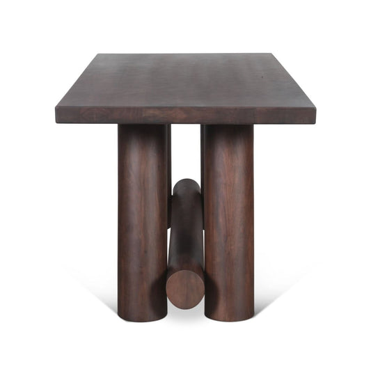 Timbers Barrel 80" Gathering Table in Vinegar Acacia