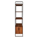 Verbania 46" Bookshelf in Pecan Brown