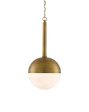 Moonward Brass Pendant