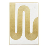 Bold Bands Hand Painted Framed Triptych