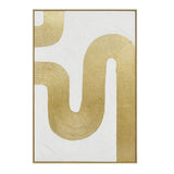 Bold Bands Hand Painted Framed Triptych