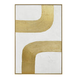 Bold Bands Hand Painted Framed Triptych