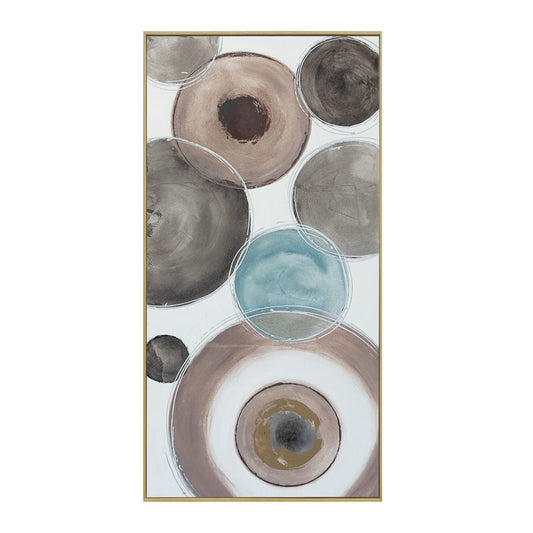 Delicate Dishes Hand Painted Framed Diptych