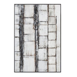 Nature Canvas Hand Painted Framed Diptych