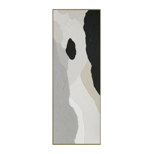 Ripped Reflections Hand Painted Framed Triptych