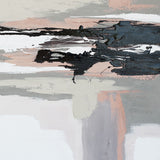 Vistas Unknown Hand Painted Framed Diptych