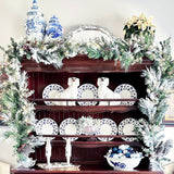 6 Foot Snowfall Creek Pre-lit  Christmas Garland