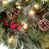 Classic Pre-lit Christmas Garland