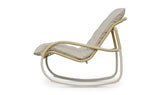 Lyra Outdoor Rocking Chair Beige