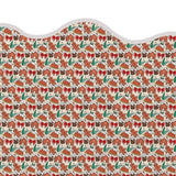 Printed Scalloped Christmas Tree Skirt