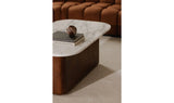Dash Coffee Table White Calcatta Marble