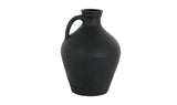 Lyra Vase Black Terracotta