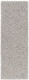Siari Solid Medium Gray Shag Rug