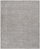 Siari Solid Medium Gray Shag Rug