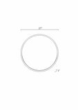 Guindarohan Gold Frame Round Mirror