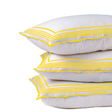Smart Border 400TC Cotton Embroidery Sateen Solid Euro Pillow Sham