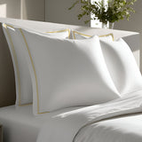 400TC Double Embroidery Sateen Cotton Euro Sham