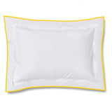 400TC Embroidery Cotton Sateen Solid Pillow Sham
