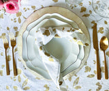 Printed Napkins - Metallic Gold Foil Napkins